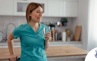 A caregiver implements time management tips to help when caring for seniors.